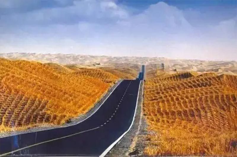 穿越“死亡之海”的新疆沙漠公路即將建成！砂石骨料功不可沒